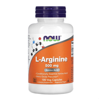 🌈Now Foods 左旋精胺酸 L-arginine 精胺酸 健而婷 精氨酸 500毫克 素食膠囊 Arginine