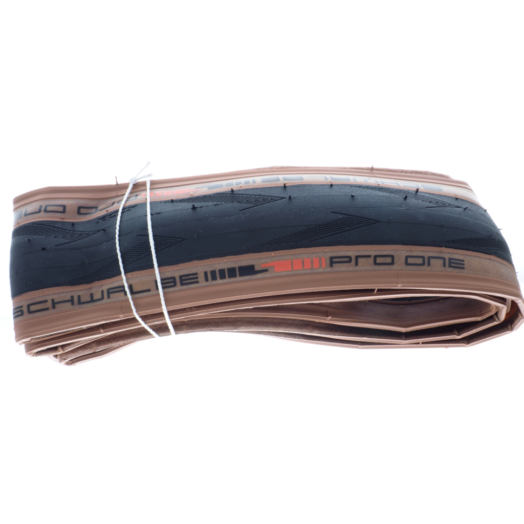 SCHWALBE PRO ONE TLE TUBELESS 700x28C 28-622 公路車無內胎外胎 棕色