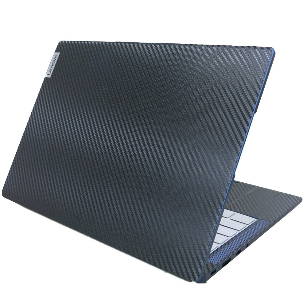 【Ezstick】Lenovo IdeaPad Slim 5 14IMH9 黑色卡夢紋機身貼 (上蓋、鍵盤週圍、底部貼)