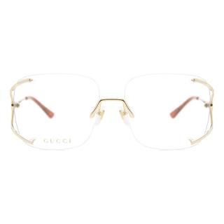 義大利精品品牌 Gucci Eyewear Rimless Square Glasses 無框方形光學眼鏡 日本製