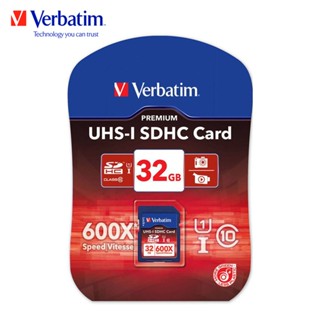 Verbatim 威寶 SDHC UHS-I Class 10 32GB記憶卡 600X(49192)