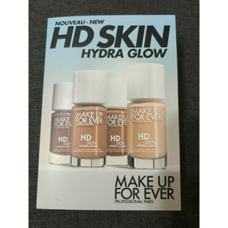 新品Make up for ever HD SKIN 粉無痕活潤精華粉底液 體驗卡1N00#1Y00#1R02#1N06