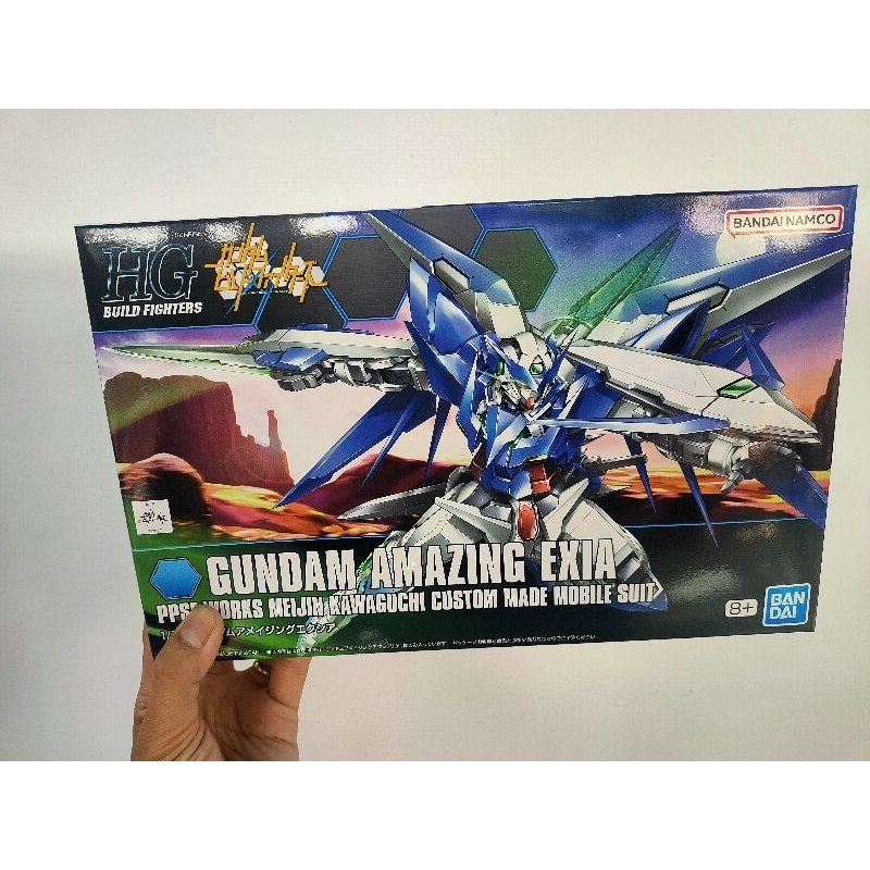 全新現貨 萬代 HGBF 016 Amazing Exia Gundam 驚異能天使 鋼彈創鬥者 1/144 HG