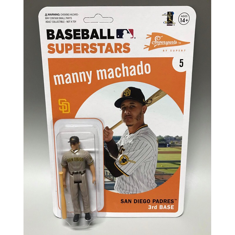 Topps Super7 教士隊 Manny Machado公仔 曼尼·馬查多