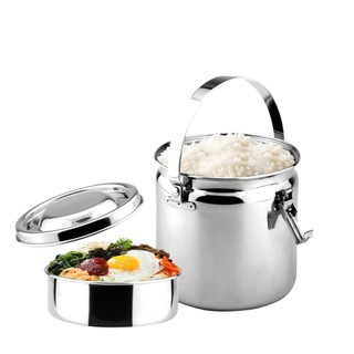 【潔豹】健康密封提鍋 14CM 1.5L【316不銹鋼 防漏 防溢 附內層 台灣製】
