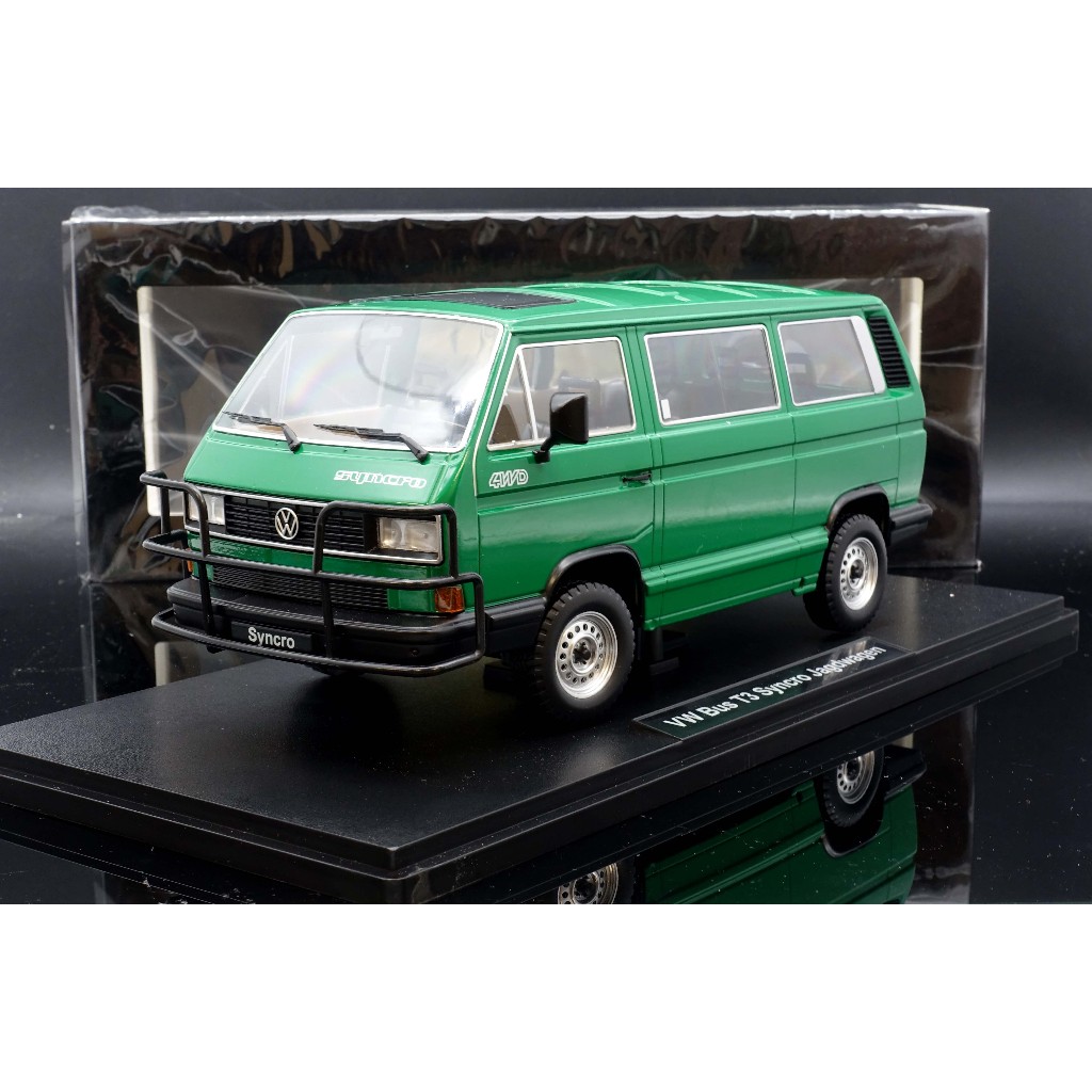 【MASH】現貨特價  KK scale 1/18 VW T3 Syncro 16 inch 1987 green