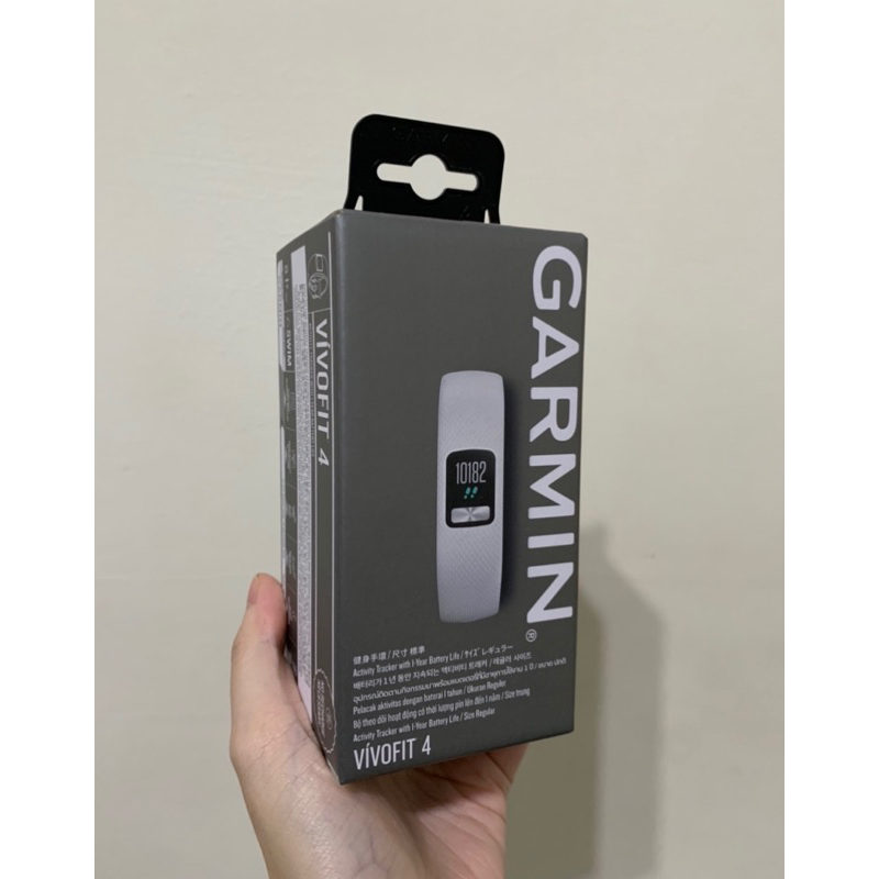 (全新未使用)Garmin vivofit 4 健康運動手環 白色 *商品描述必看*