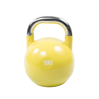 競技壺鈴16公斤(16KG/金屬壺鈴/重訓/核心肌群/深蹲/拉環啞鈴/kettlebell)