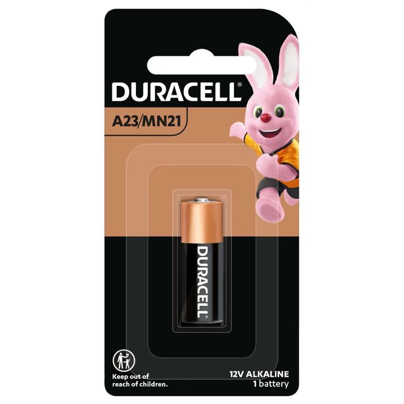 【Duracell 金頂】金霸王 23A鹼性電池 遙控器電池 A23/NM21 12V 鋰電池 ㄧ入裝 金頂A23