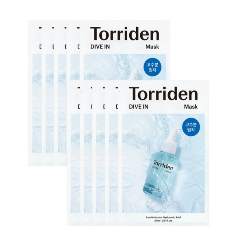 BERRY FOREST  Torriden 5D微分子玻尿酸保濕面膜 單片【正韓現貨】