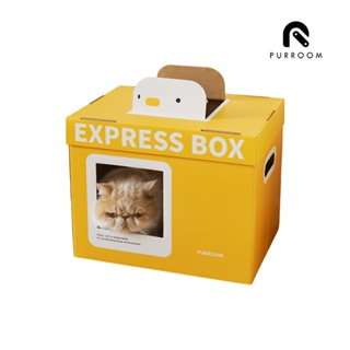 PURROOM 抓板貓窩 搬家盒 貓用 貓抓板 貓窩 寵物玩具 寵物配件 小雞貓抓盒