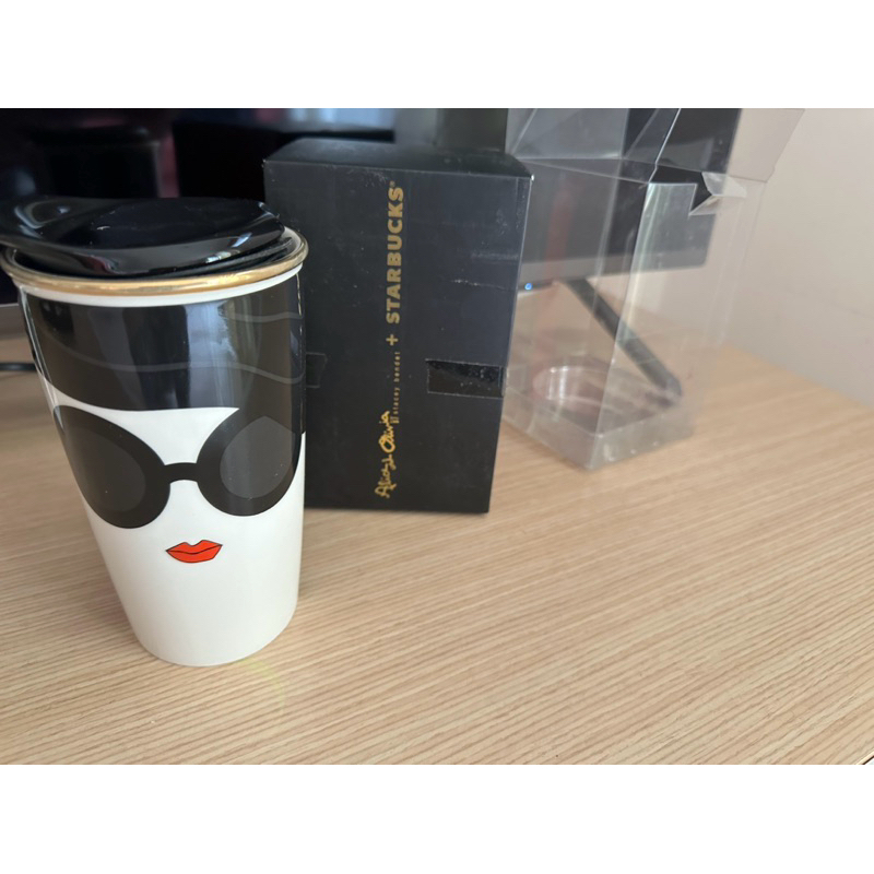 Starbucks 星巴克x Alice &amp; Olivia 陶瓷咖啡杯