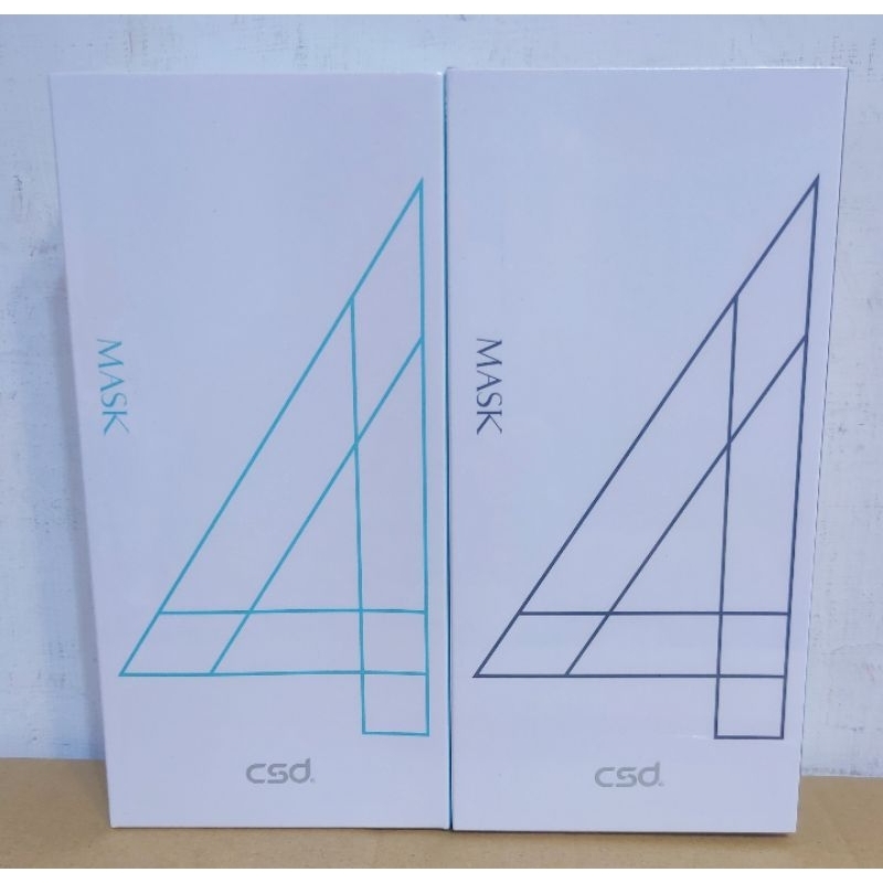 CSD 中衛 4D立體 成人口罩 特價出清  20入/盒裝(夜幕灰, 月河藍)