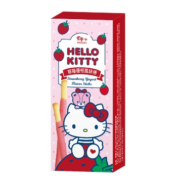 草莓優格風味棒 KITTY (巧克力、草莓、抹茶、牛奶) 經典款 巧克力棒 草莓棒 可可棒 優格 草莓風味 可可風味