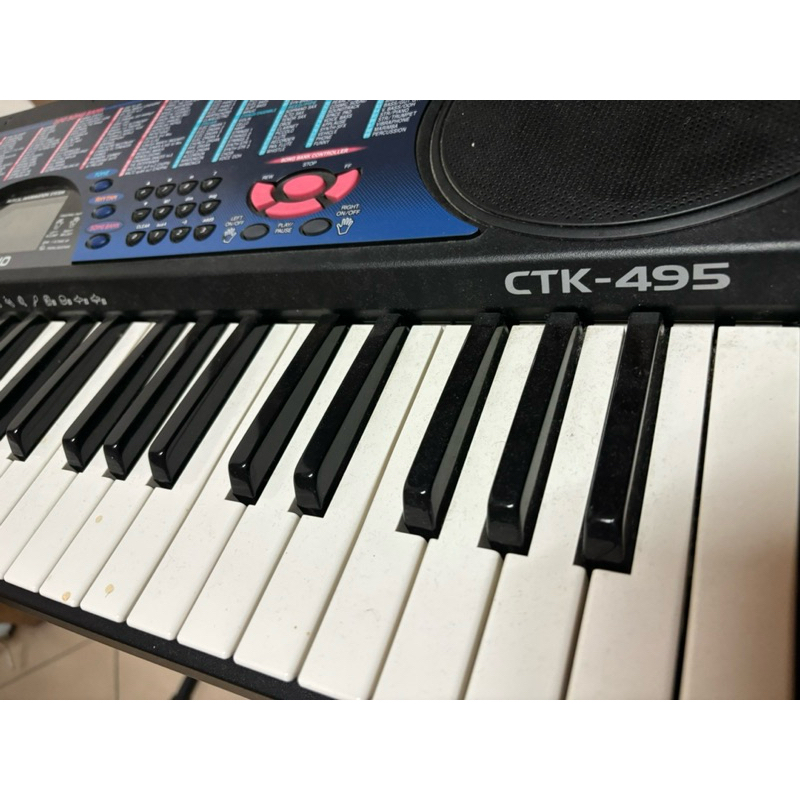 卡西歐電子琴CTK-495