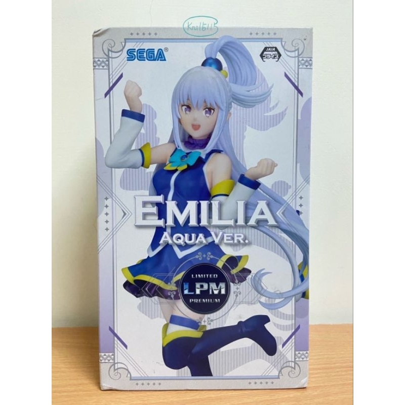 RE：從零開始的異世界生活 LPM 正版 公仔 愛蜜莉雅 AQUA VER. 景品 SEGA 動漫