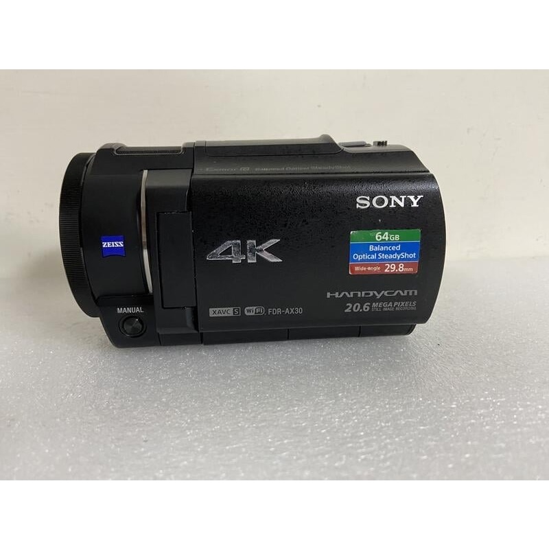 【彩虹3C】零件機//SONY FDR- AX30 插卡式4K攝影機(無電池)