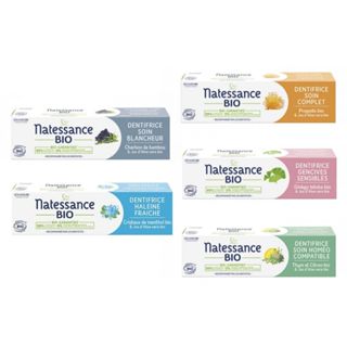 現貨【無氟牙膏】NATESSANCE 法國純淨草本全效無氟牙膏 75ml【美白/口氣清新/護齦】｜巴黎點秋香