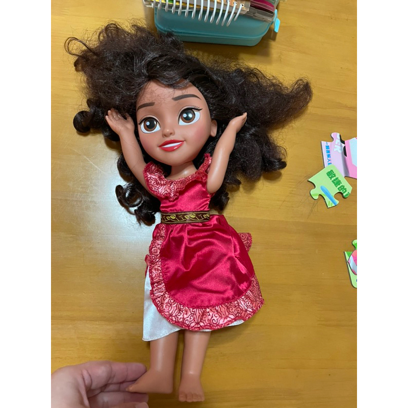 【24H現貨快出】迪士尼卡通娃娃 二手玩具 好市多購入 艾琳娜公主