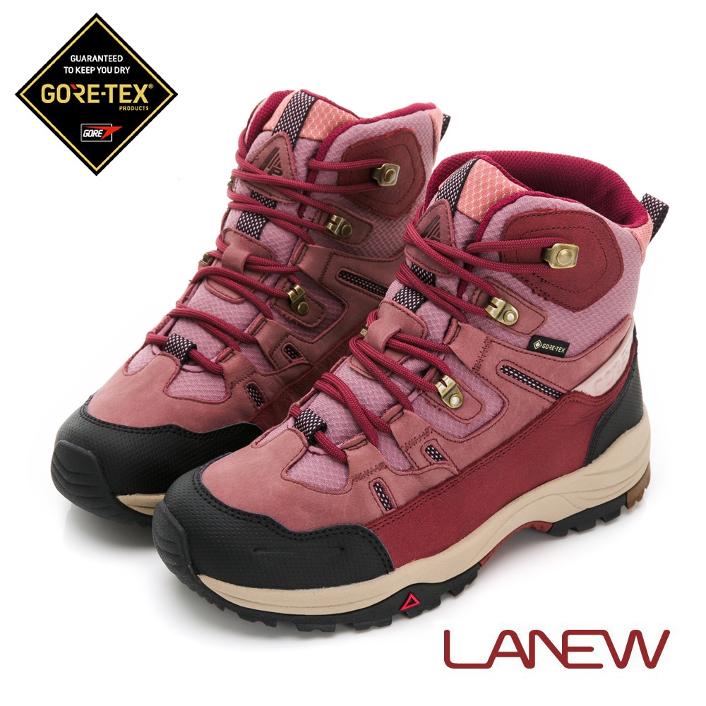 LA NEW 山形鞋王霸道系列  GORE-TEX DCS舒適動能 安底防滑 登山鞋(女2290256)