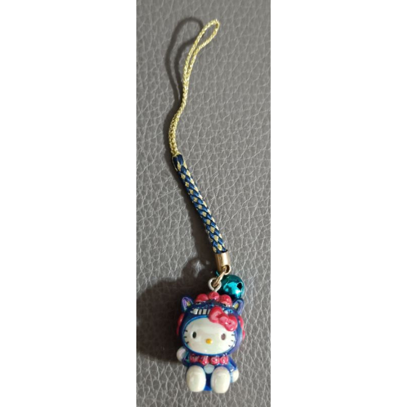 * 絕版 限定 日本 沖繩 三麗鷗 Hello Kitty 凱蒂貓 海馬號 造型 公仔 鈴鐺 吊飾