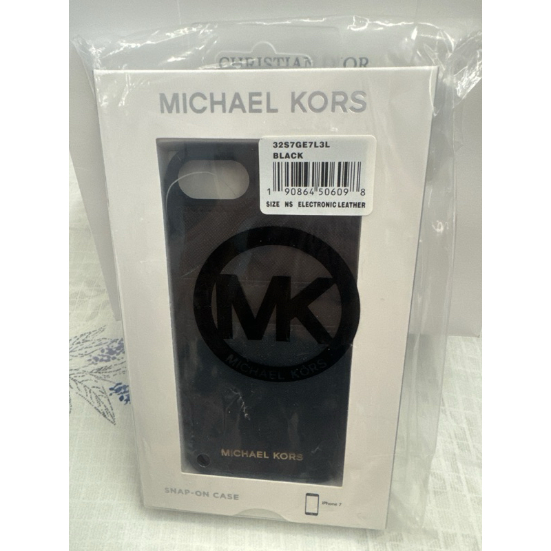 iPhone 7 MICHAEL KORS 手機殼（黑）可插信用卡、悠遊卡
