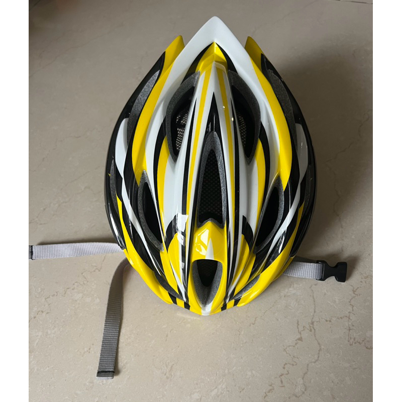 學腳踏車練習安全帽（黃色）L/XL
