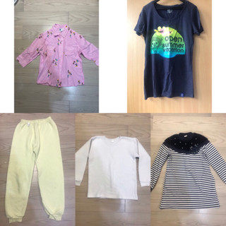 二手女童裝💕滿額送羽絨背心、大衣💕Uniqlo heart Disney lati內搭褲，長褲，外套，襯衫