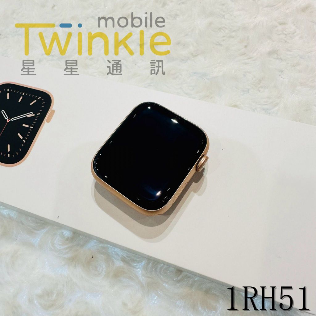 ✨(星星通訊)二手 機況漂亮電池健康~Apple Watch 6 44mm GPS版 鋁金+粉錶帶，實體門市最安心♥