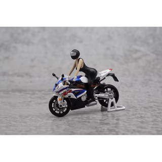 （預購）1:64 摩托車合金限量版 S1000小綿羊重機車模型車靜態收藏擺設