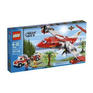 [玩樂高手附發票]公司貨 樂高 LEGO 4209 消防飛機 絕版 (盒損視為無盒)