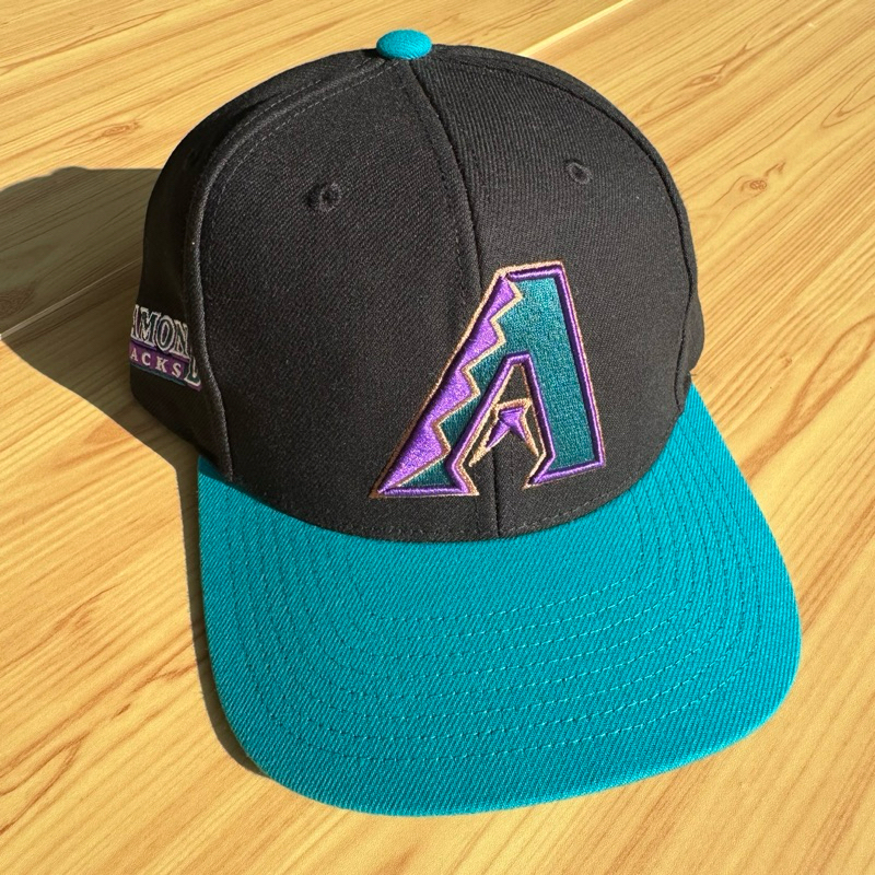 Mitchell &amp; Ness MLB Diamondbacks 亞利桑那響尾蛇 Snapback 黑色棒球帽