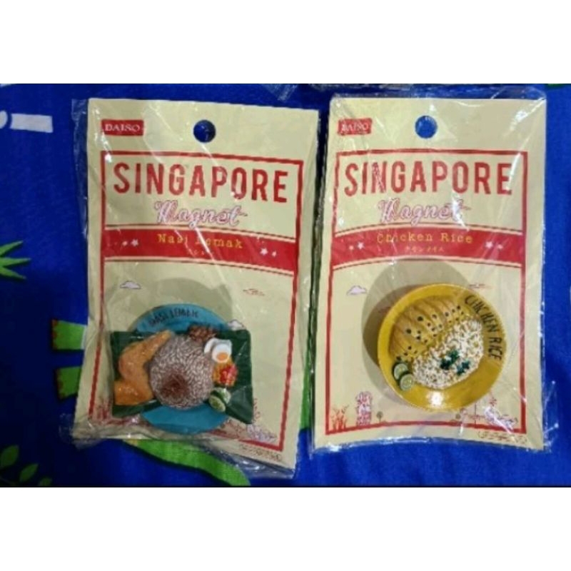 新加坡 經典食物 磁鐵