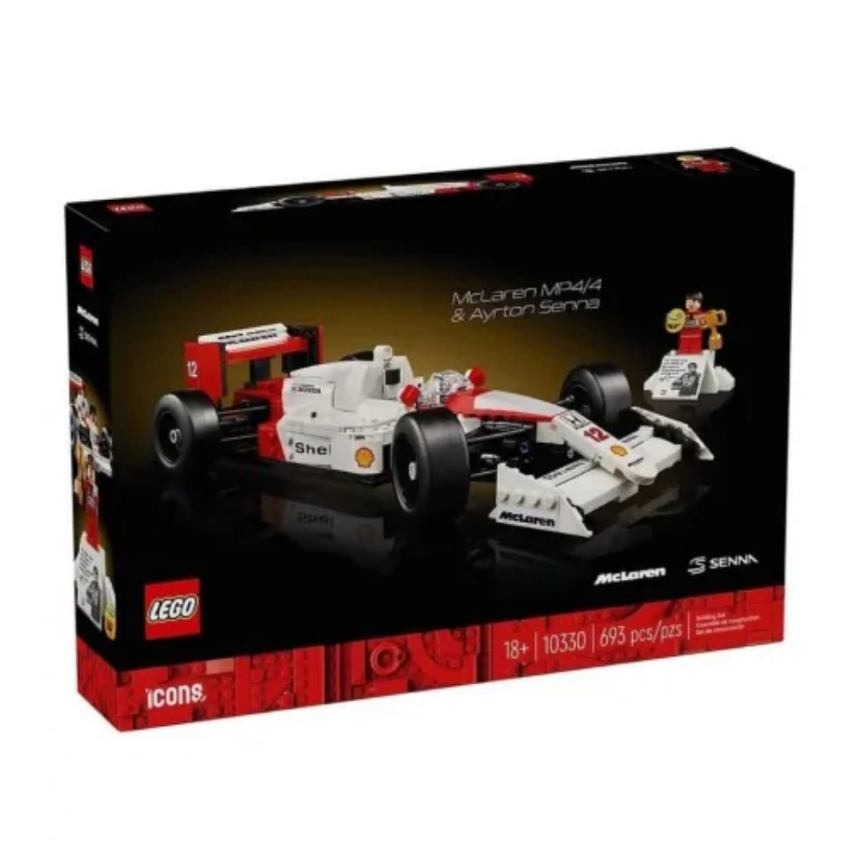 BRICK PAPA / LEGO 10330 McLaren MP4/4 &amp; Ayrton Senna