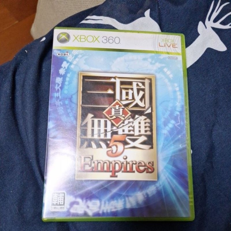 xbox360遊戲真三國無雙5帝王傳中英文版