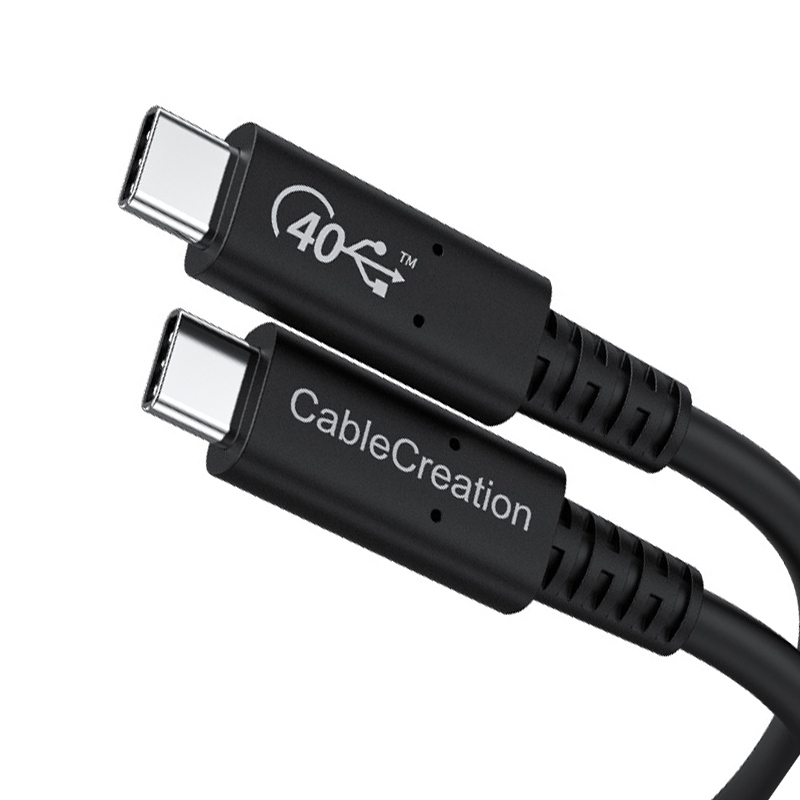 CableCreation Type-C公對公傳輸線USB4Gen3 40GB Thunderbolt3(CC1052)