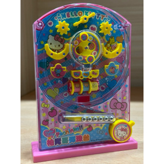 （9成新）三麗鷗 Hello Kitty 彈珠台 柏青哥彈珠台 凱蒂貓 桌上型彈珠台 懷舊玩具 正版授權