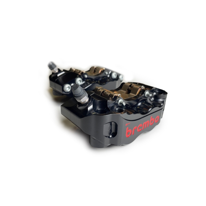 BREMBO HPK GP4-RB CNC輻射卡鉗組 輻射卡鉗 黑底紅 (左+右) 100mm 公司貨 ★朝幸機車行★