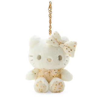 Sanrio 三麗鷗 純白設計系列 華麗風造型絨毛吊飾 Hello Kitty 031119