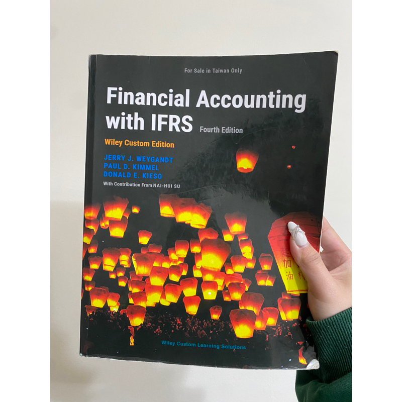 初會原文書 financial accounting with IFRS 4/E Wiley Custom