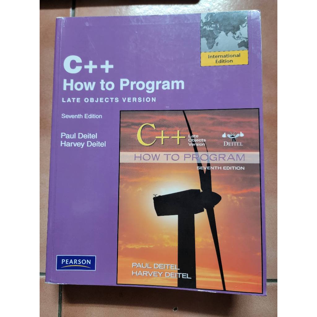 C++ How to Program : Late Objects Version, 7/e (IE-Paperback