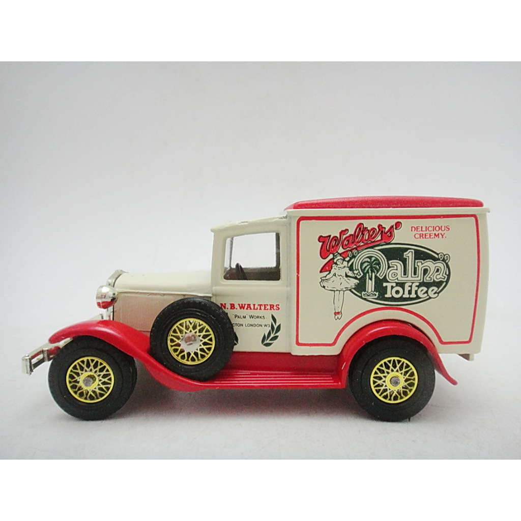 【拾年之路】 Matchbox 1922年英國製Ford福特Model A太妃糖貨車模型(盒裝)(1:43)(免運)