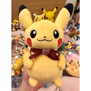 全新日本正版 皮卡丘歷險記 PIKACHU ADVENTURE 皮卡丘 布偶 娃娃 Pokémon center中心限定