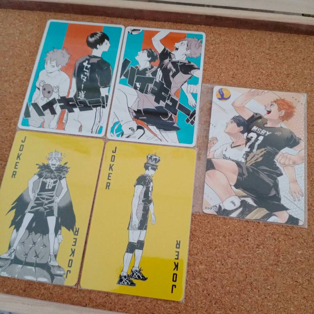 【現貨】排球少年 日版 ハイキュー 原畫展 撲克牌 桌遊卡牌  排球少年援!!  散賣 套組拆賣 及川 黑尾