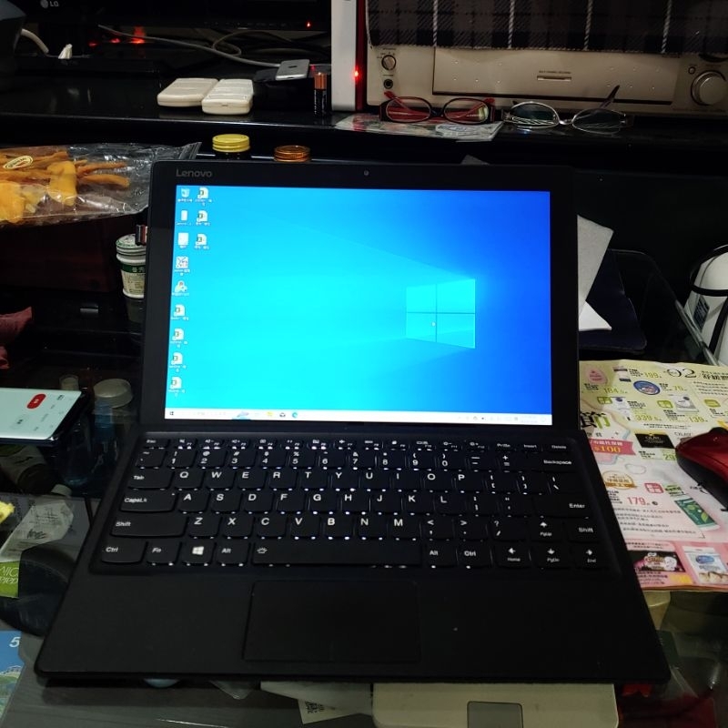 Lenovo Miix 510 2合1 平板電腦 內建office2019  背光鍵盤