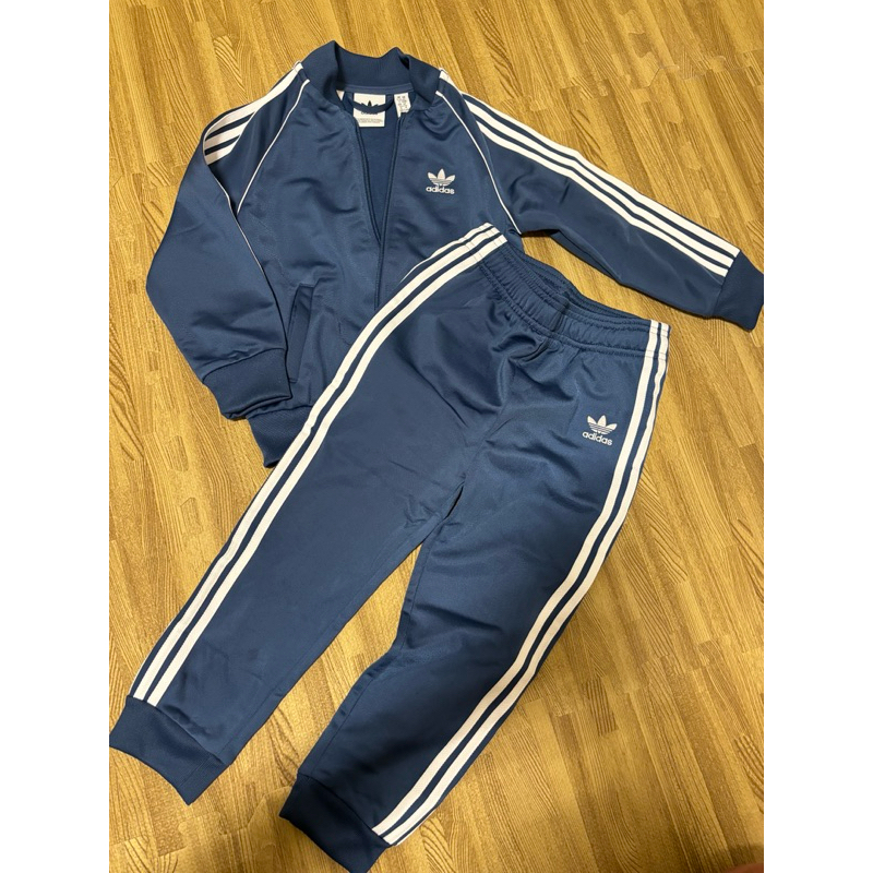 （待結勿下）Adidas 幼兒兒童外套褲子組