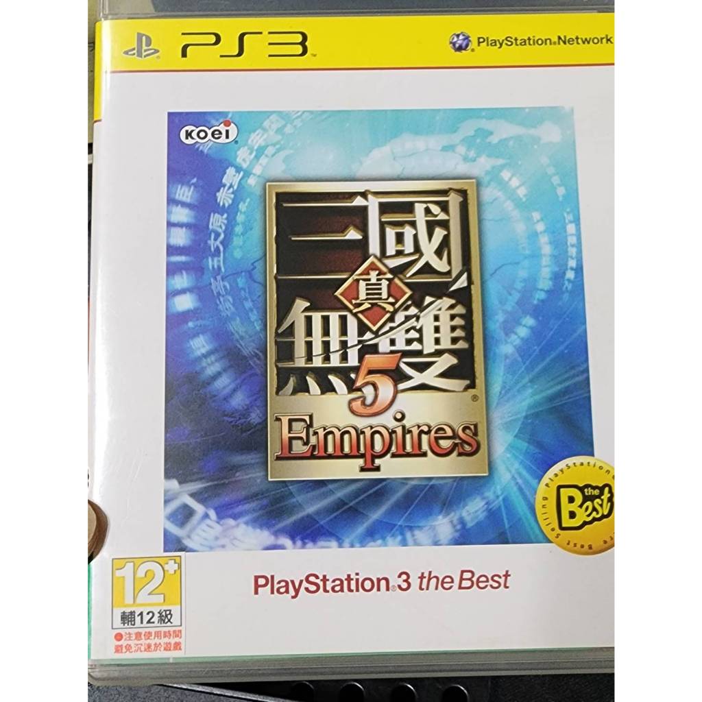 PS3 真三國無雙 5 帝王傳 中文版 Empires 二手保存良好