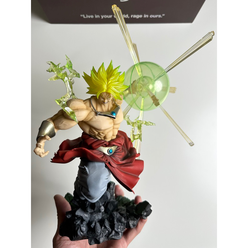 【VENTA】二手品 初版 七龍珠 Figuarts Zero 超激戰 傳說的超級賽亞人 布羅利 烈戰