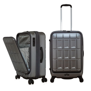 PANTHEON 19吋 3色可選 迷你商務特助 專利前開式煞車輪行李箱 PTS-5006 BSMI字號R55201