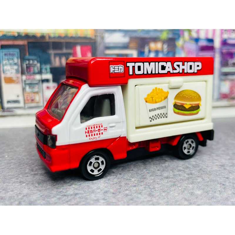 TOMICA SHOP 漢堡 移動攤販車 餐車 屋台車 販賣車 會場車